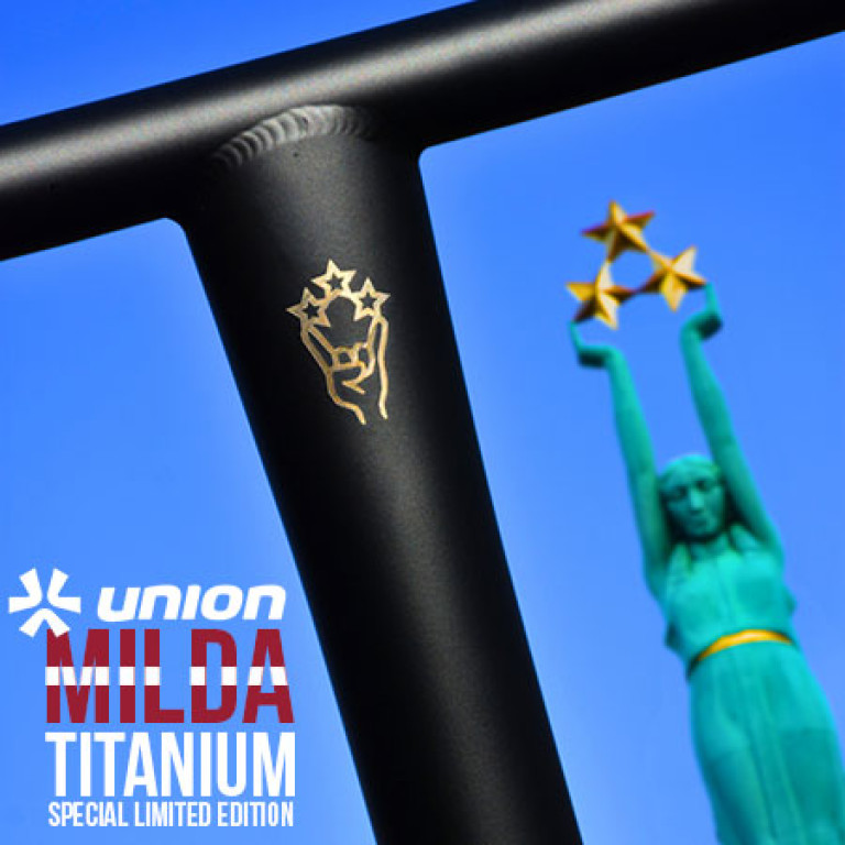 Union Milda titanium bar - special edition for special price