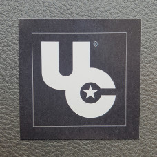 Undercover logo sticker