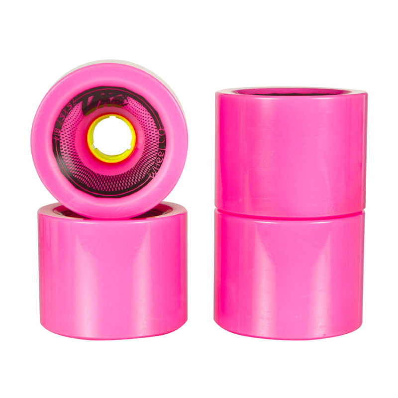 Utuba Speedster 75x57mm/81a pink wheels, 4 pcs.