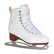 Chaya ice skates Snowfall White/Brown/Orange ledus slidas