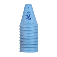 Powerslide cones Blue, 10 gab.