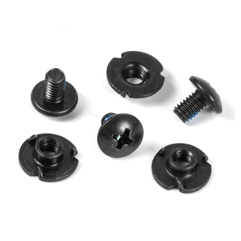 Powerslide buckle fixation screw L9mm M4, 1 gab.