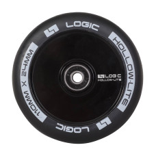 Logic Hollow Lite 110mm wheel black, 1 gab.