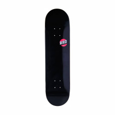 RAD Blank 8.125″ black skateboard deck