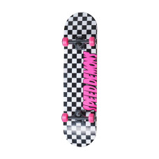 Speed Demons Checkers 7.75″ pink complete skatebord