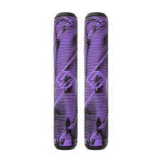 Striker grips black/purple scooter hand grips