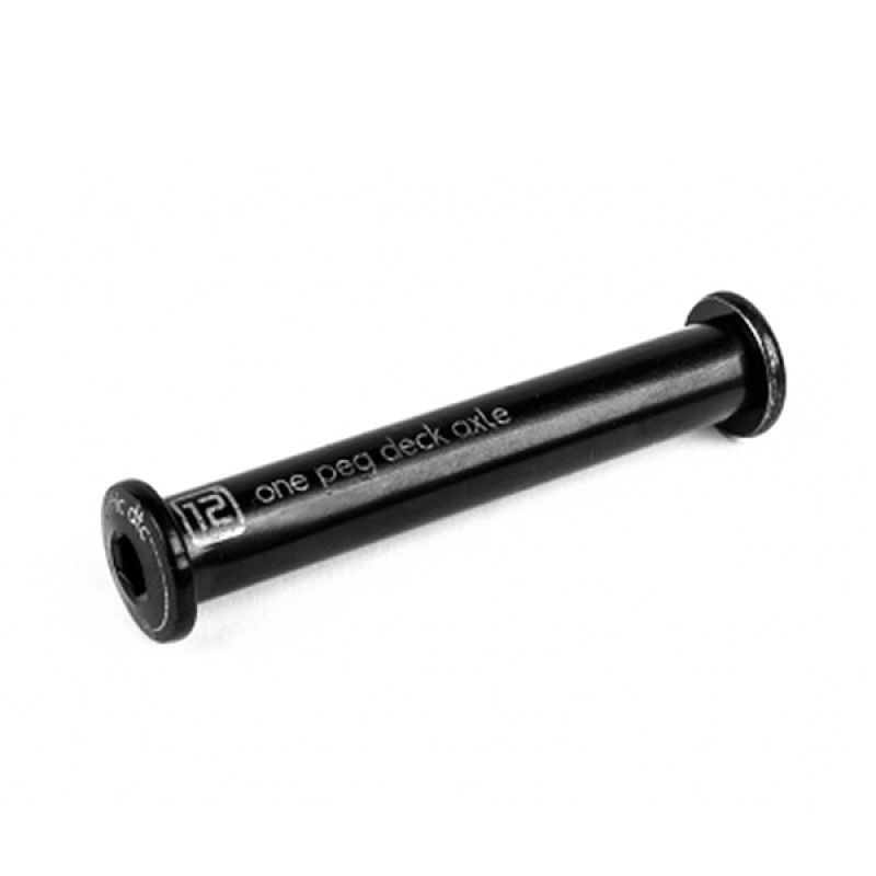 Ethic deck axle 1 peg black, 12 std