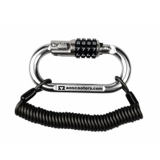 AO Carabiner Lock chrome замок для самоката