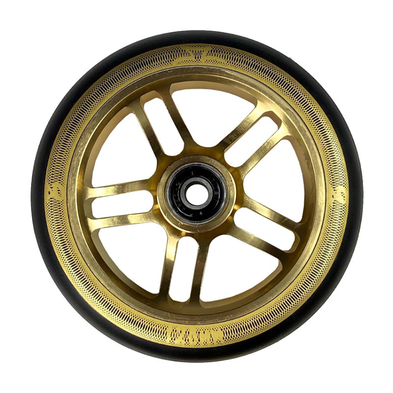 AO Circles 120mm gold колеса для самокатов, 1 шт.