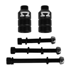 AO Double black scooter peg kit, 2 pcs.