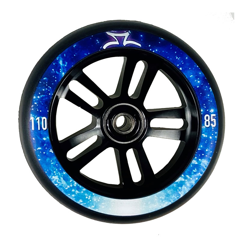 AO Nebula 110mm black scooter wheels, 1 pcs.