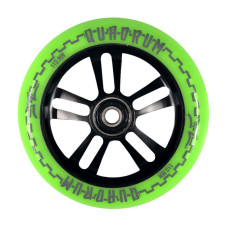 AO Quadrum V3 110mm green колеса для самокатов, 1 шт.