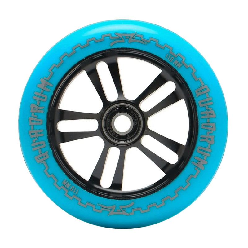 AO Quadrum V3 110mm turquoise scooter wheels, 1 pcs.