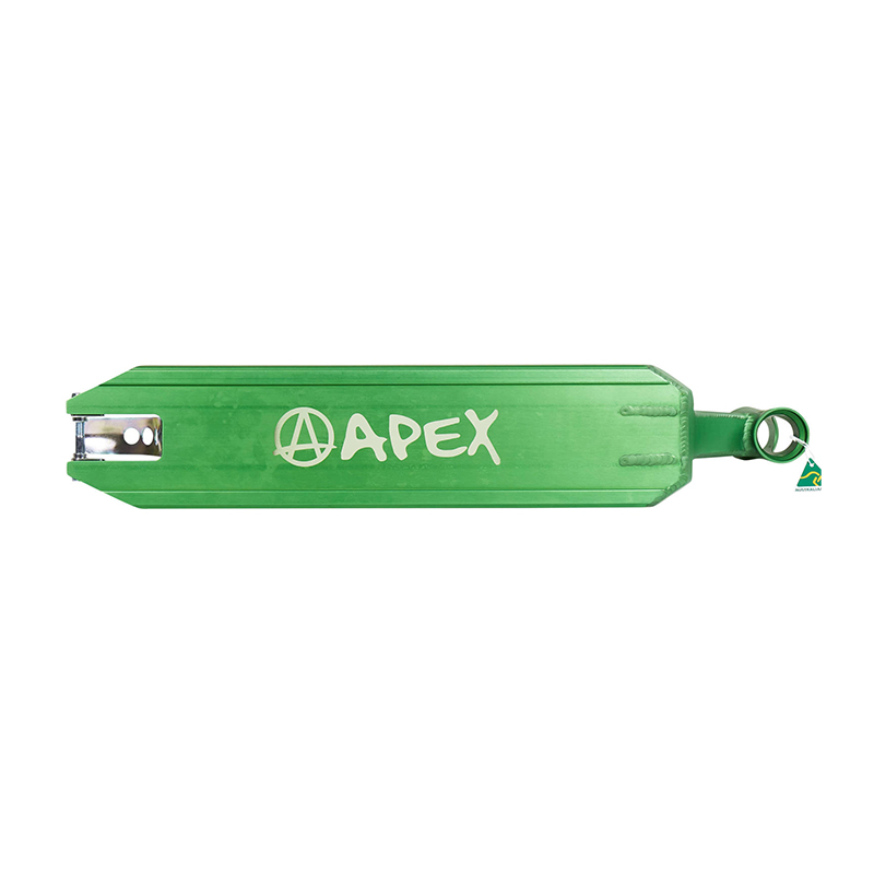 Apex 4.5x19.3″ green scooter deck