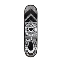 Blueprint Home Heart 8″ white skateboard deck