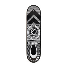 Blueprint Home Heart 8″ white skateboard deck
