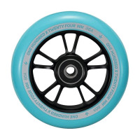 Blunt 10 spokes 100mm black/turquoise scooter wheels, 1 pcs.