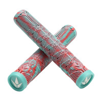 Blunt hand grips V3 blue/red scooter hand grips