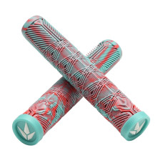 Blunt hand grips V3 blue/red scooter hand grips