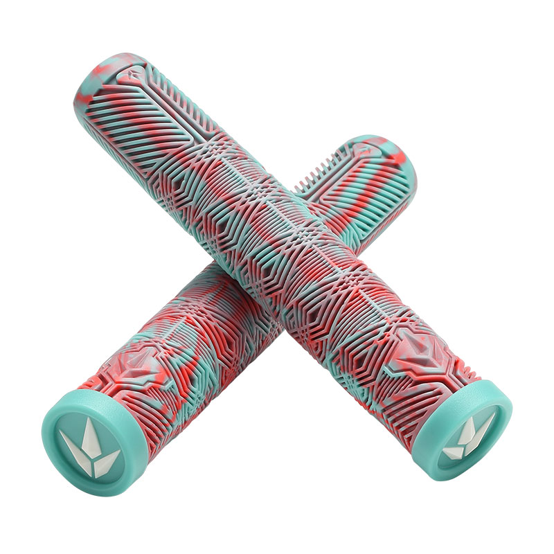 Blunt hand grips V3 blue/red skrejriteņu rokturi