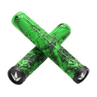 Blunt hand grips V3 green/black scooter hand grips
