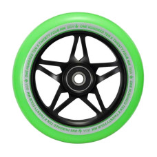 Blunt S3 110mm black/green колеса для самокатов, 1 шт.