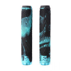 Blunt Will Scott signature grips black/turquoise scooter hand grips