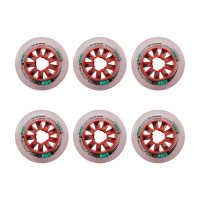 Bont MPC Red Magic 90mm XX Firm inline skate wheels, 6 pcs.