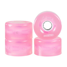 Chaya 65x38mm/78a Neon Pink led wheels, 4 pcs.