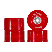 Chaya 65x38mm/78a Neon Red led wheels, 4 pcs.