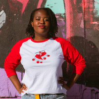 Chaya Lazy skater longsleeve white krekls