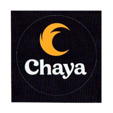 Chaya logo sticker наклейка