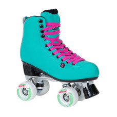 Chaya Melrose turquoise rollerskates