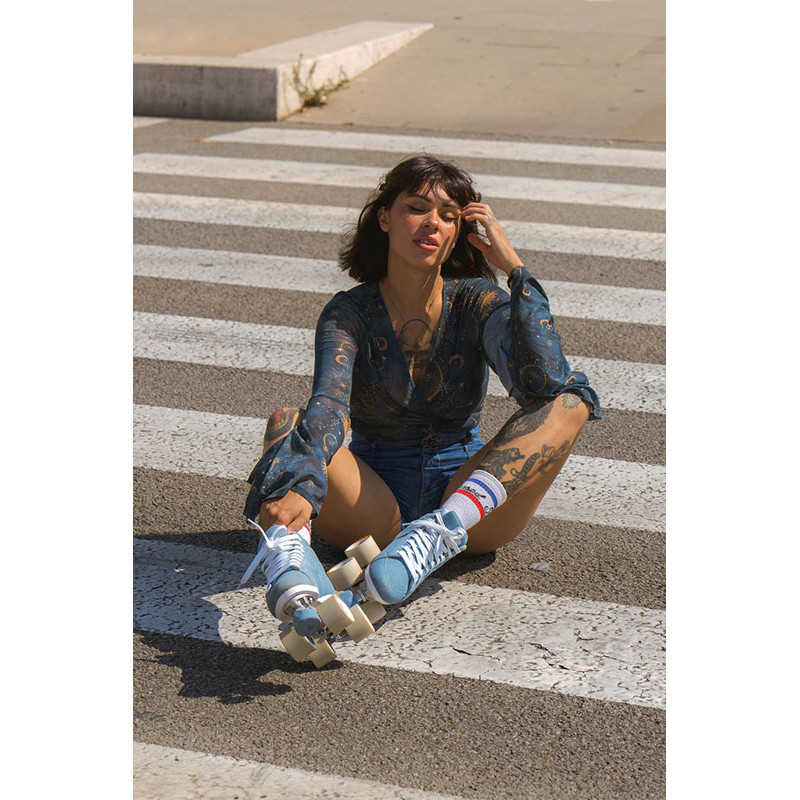 Chaya Vintage denim rollerslidas
