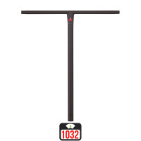 Chilli CSG T-bar 720x600mm black book scooter bar