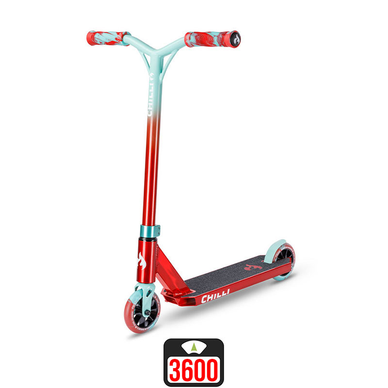 Chilli Jumpstart M red/teal stunt scooter
