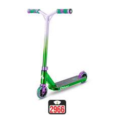Chilli Jumpstart S green/purple трюковой самокат