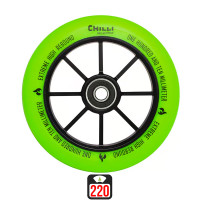 Chilli Rocky 110mm wheel green skrejriteņu riteņi, 1 gab.