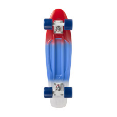 Choke red/blue penny cruiser skateboard