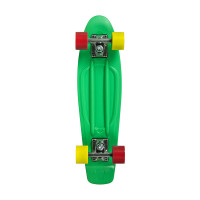 Choke Shady Lady green penny cruiser skateboard
