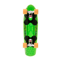 Choke Spicy Sabrina clear green penny supercruiser skateboard