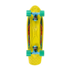 Choke Spicy Sabrina yellow penny supercruiser skateboard
