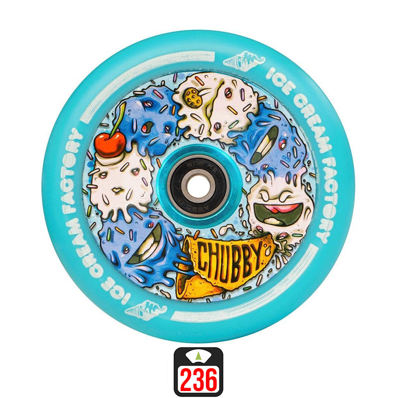 Chubby Melo 110mm Ice Cream scooter wheels, 1 pcs.