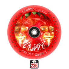 Chubby Melo 110mm Strawberry Farm колеса для самокатов, 1 шт.