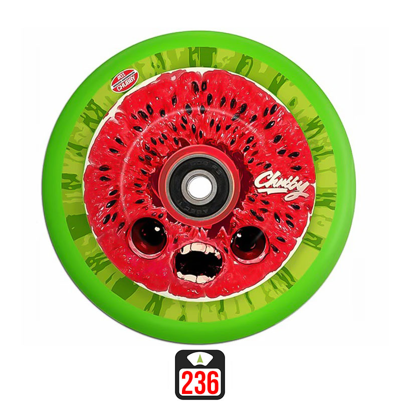 Chubby Melo 110mm Watermelon колеса для самокатов, 1 шт.