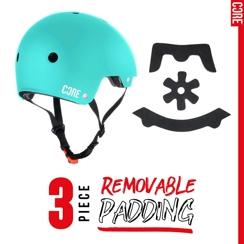 Core Action Sports helmet teal ķivere