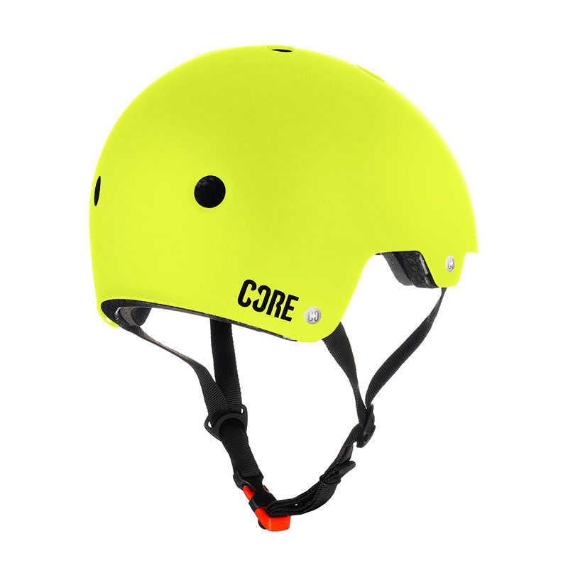 Core Action Sports helmet neon green ķivere