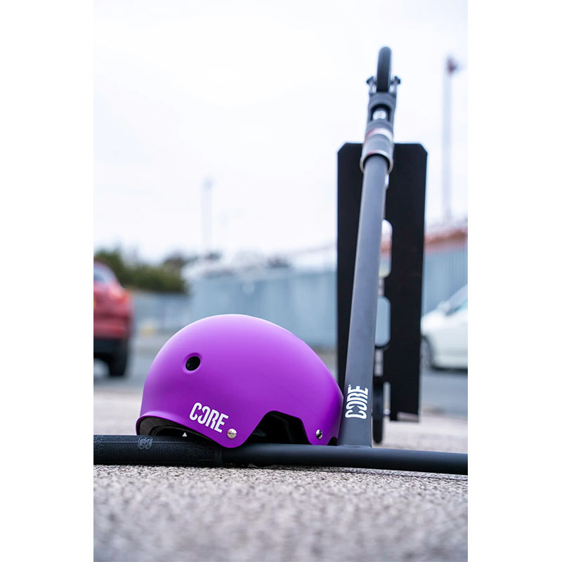 Core Action Sports helmet purple ķivere
