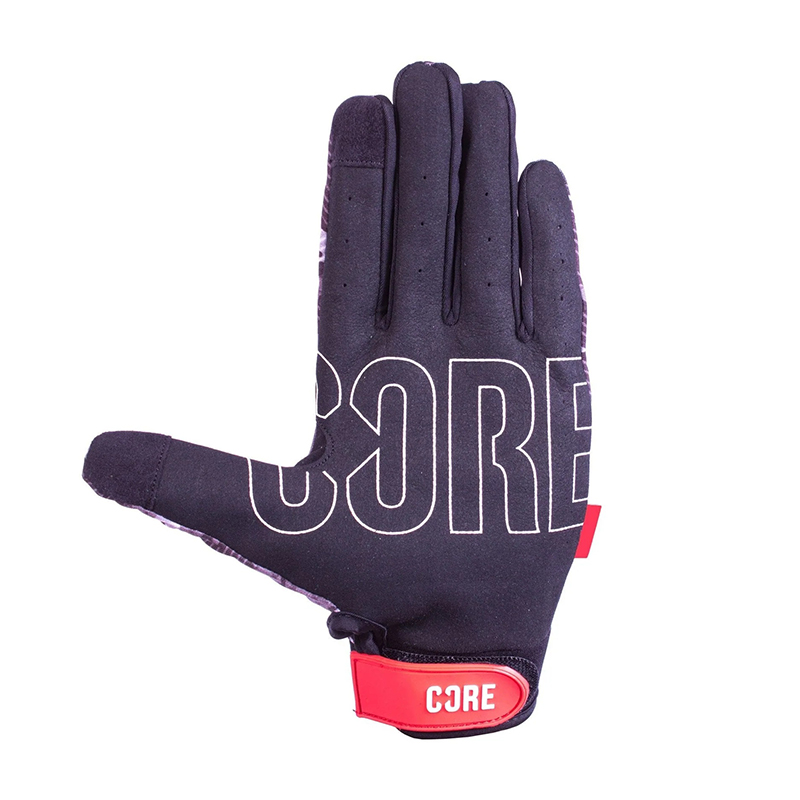 Core black camo protection gloves for scooters