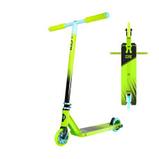Core CD1 lime/blue pro stunt scooter